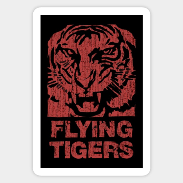 Flying Tiger Line Sticker by vender